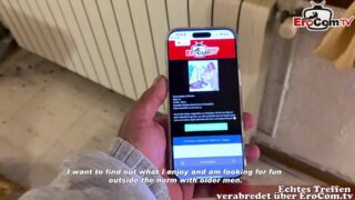Deutsche zierliche Amateurin beim 1. anal Userdate